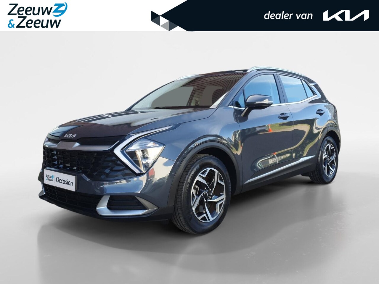 Kia Sportage - 1.6T MHEV DynamicLine Edition | Stoel en stuurverwarming | Navigatie | Camera | Apple Carp - AutoWereld.nl