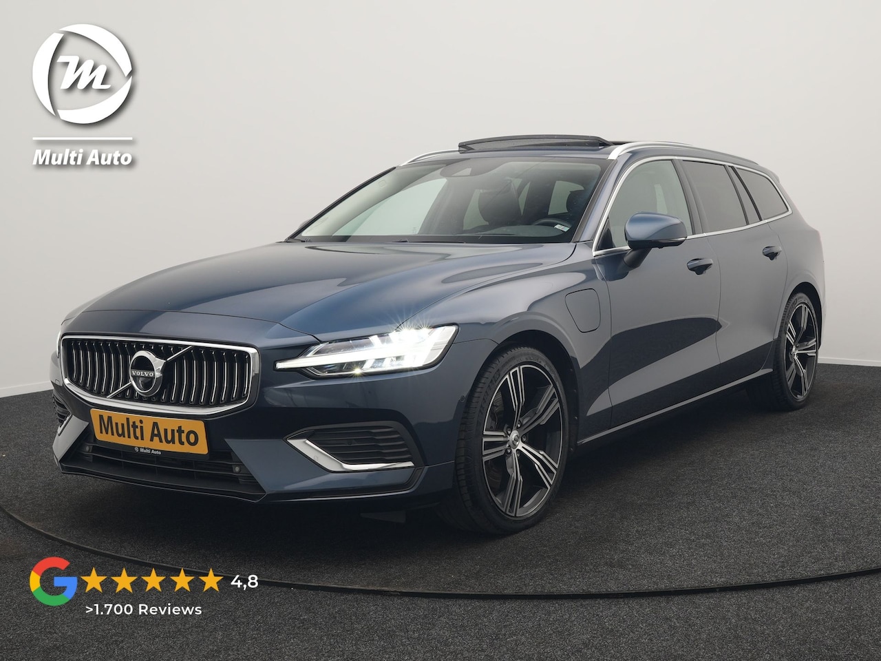 Volvo V60 - T6 Recharge AWD Inscription PHEV 340pk Dealer O.H. | Panodak | Head Up | 360 Camera | Adap - AutoWereld.nl