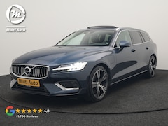 Volvo V60 - T6 Recharge AWD Inscription PHEV 340pk Dealer O.H. | Panodak | Head Up | 360 Camera | Adap