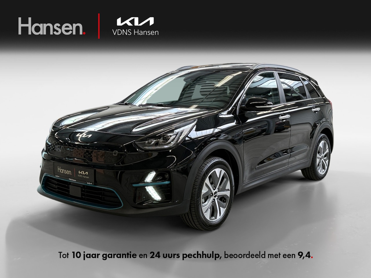 Kia e-Niro - DynamicLine 64 kWh I SOH 100% I Schuifdak I Half-Leder I Navi I Cruise Control - AutoWereld.nl