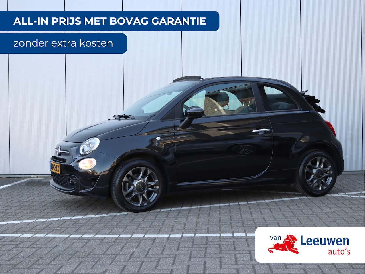 Fiat 500 C - 1.0 Hybrid Sport | Apple Carplay | Cruise Control | - AutoWereld.nl
