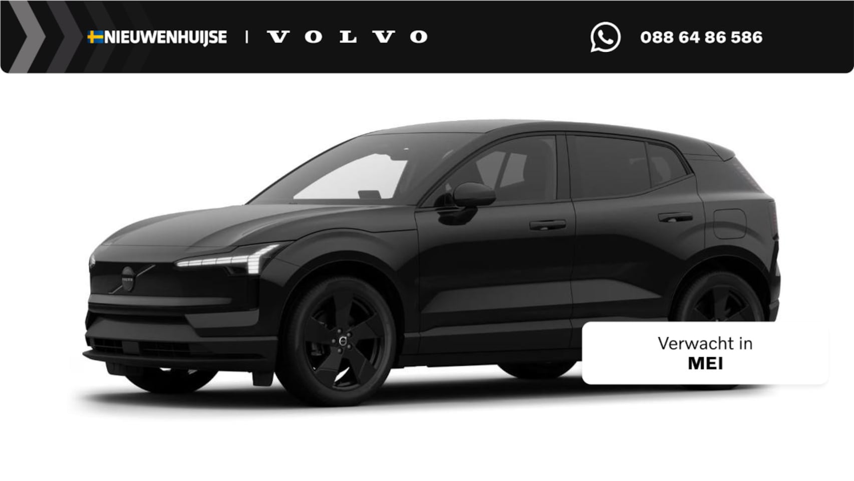Volvo EX30 - P5 Long Range Plus Black Edition Europa 69 kWh | Google | Long Range | Stoel-/Stuurverwarm - AutoWereld.nl