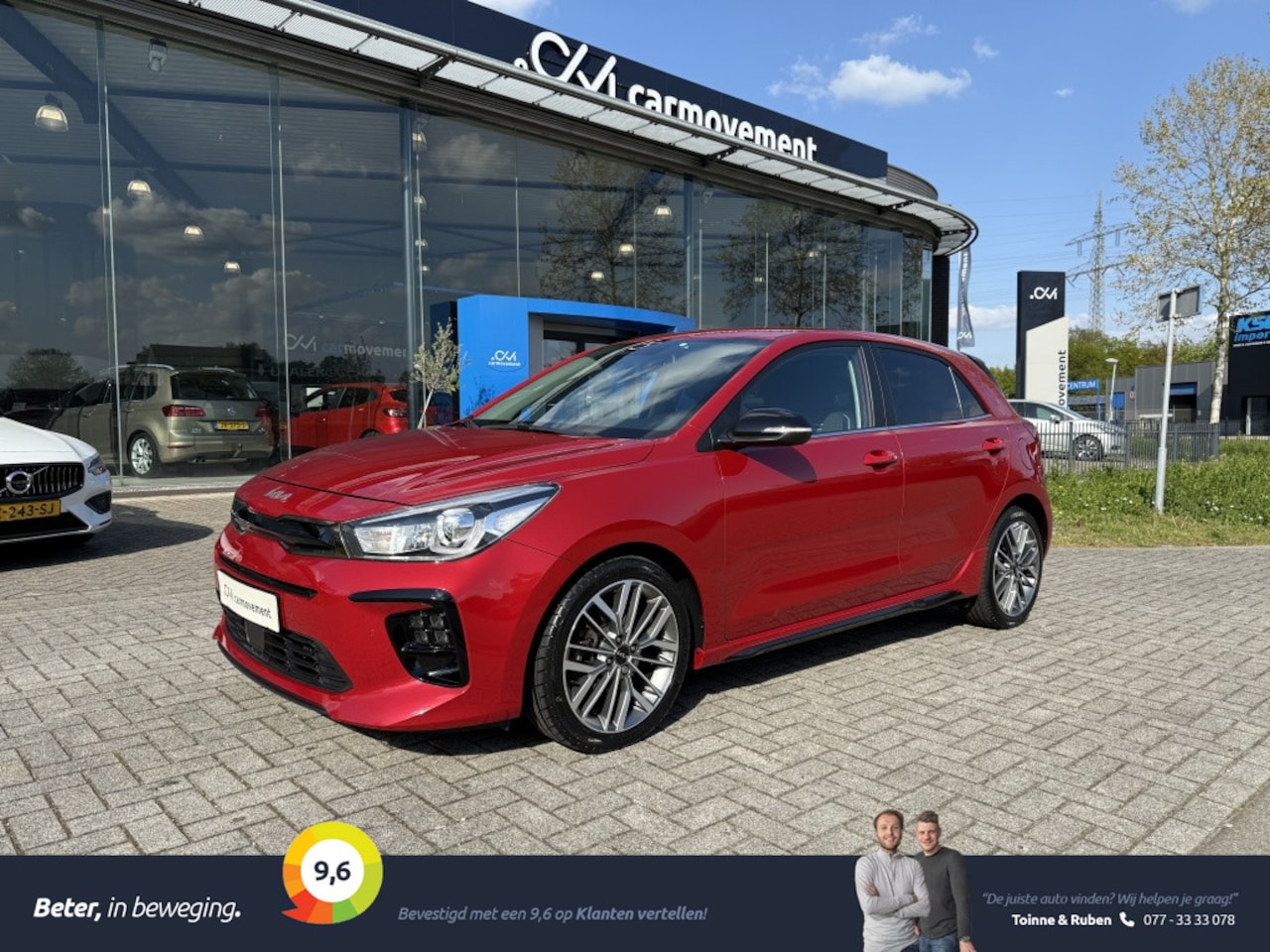 Kia Rio - 1.0 T-GDi MHEV GT-Line AUTOMAAT 120pk! | Navi | Keyless | Clima - AutoWereld.nl