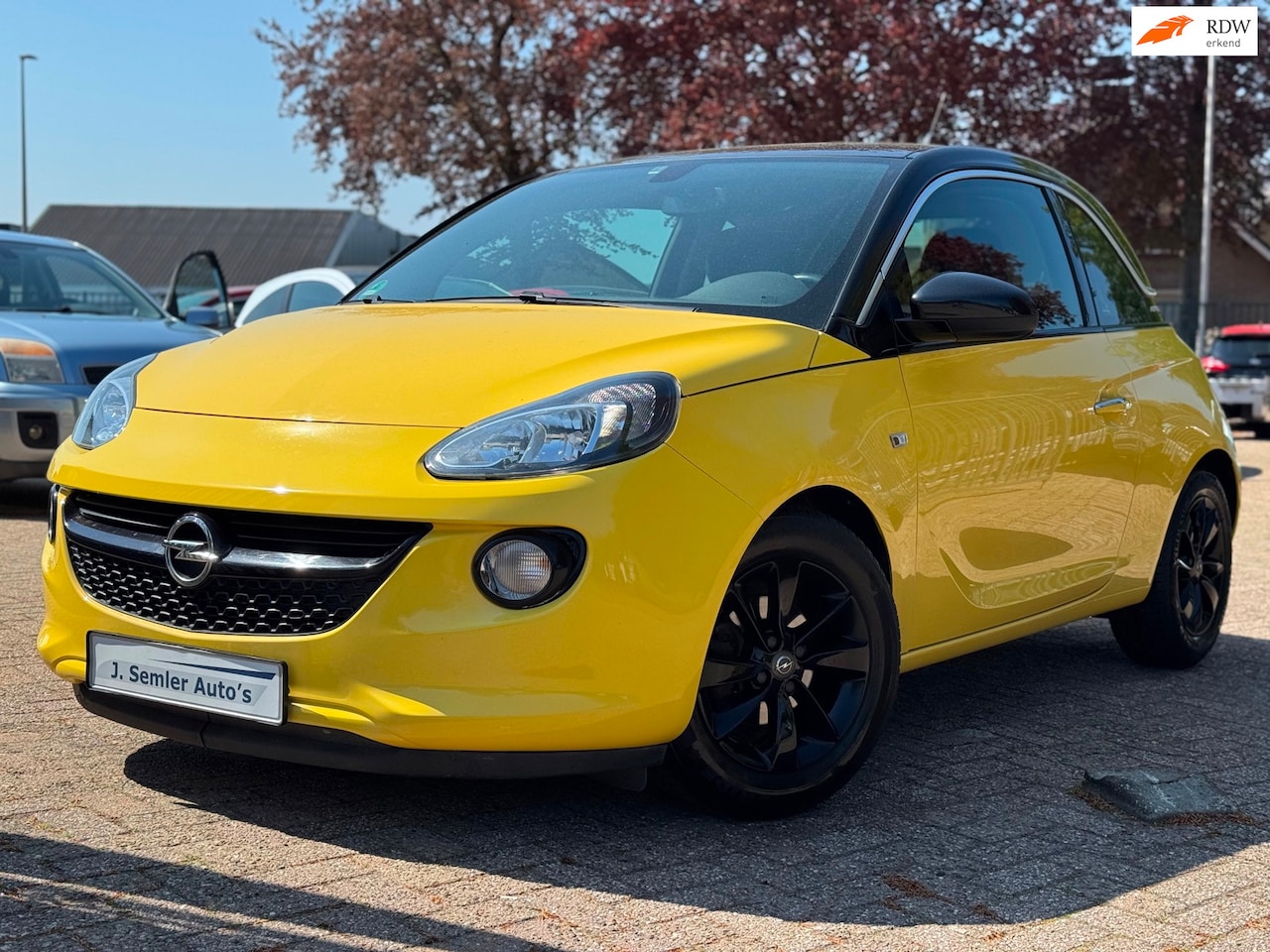 Opel ADAM - 1.4 GLAM PANORAMA DAK GROOT SCHERM NW.APK - AutoWereld.nl