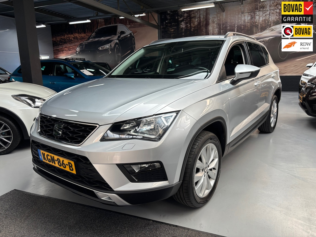 SEAT Ateca - 1.4 EcoTSI Style Business Intense / Trekhaak / Stoelverwarming - AutoWereld.nl