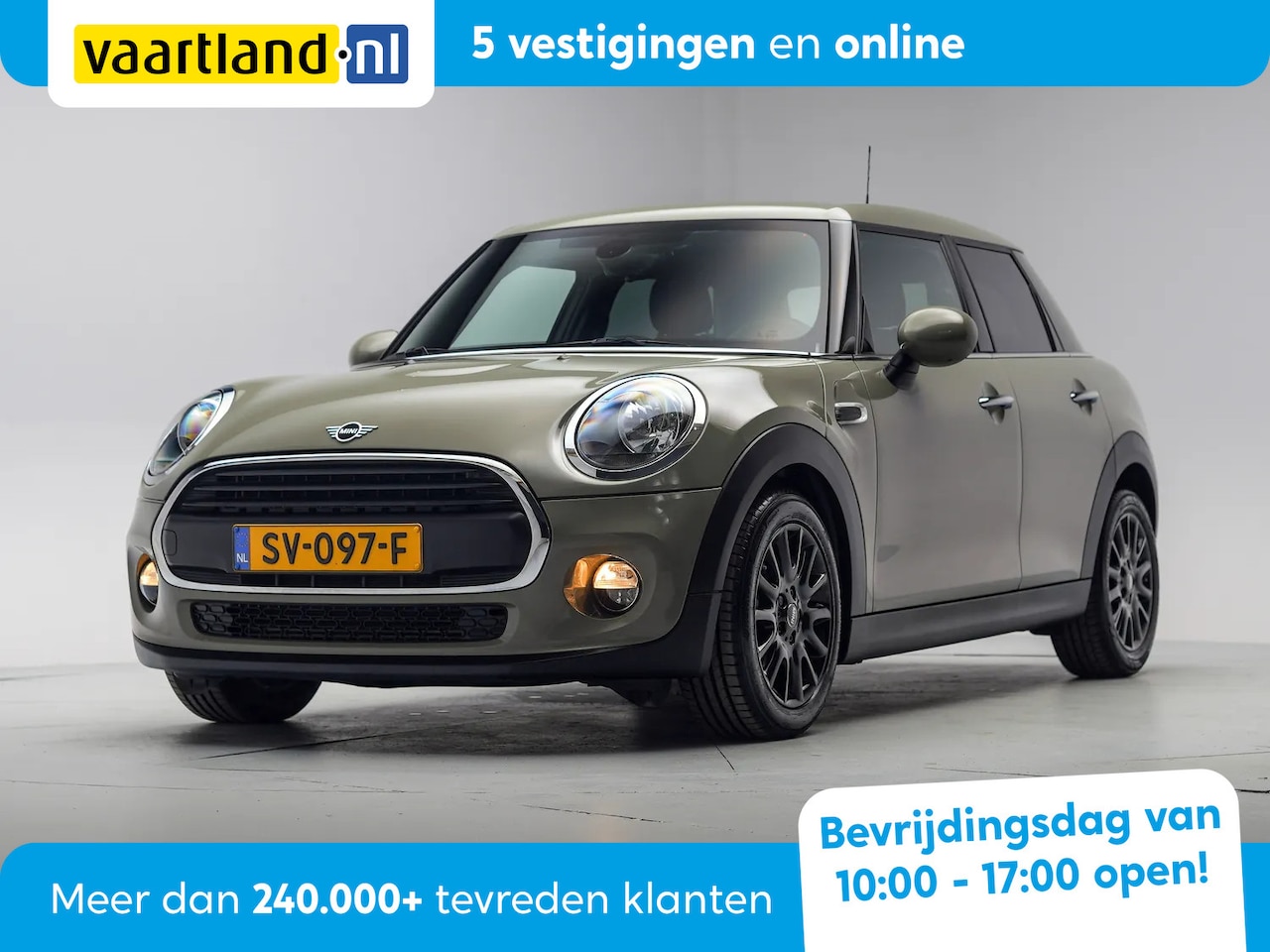 MINI One - 1.5 One Pepper Aut 5-drs [ Navigatie Climate Cruise ] - AutoWereld.nl