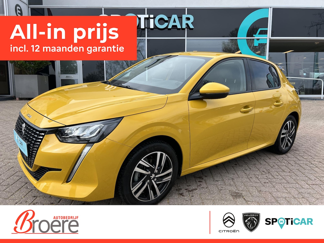 Peugeot 208 - 1.2 Turbo100pk EAT8 Automaat Allure Pack Verwarmde voorstoelen - AutoWereld.nl
