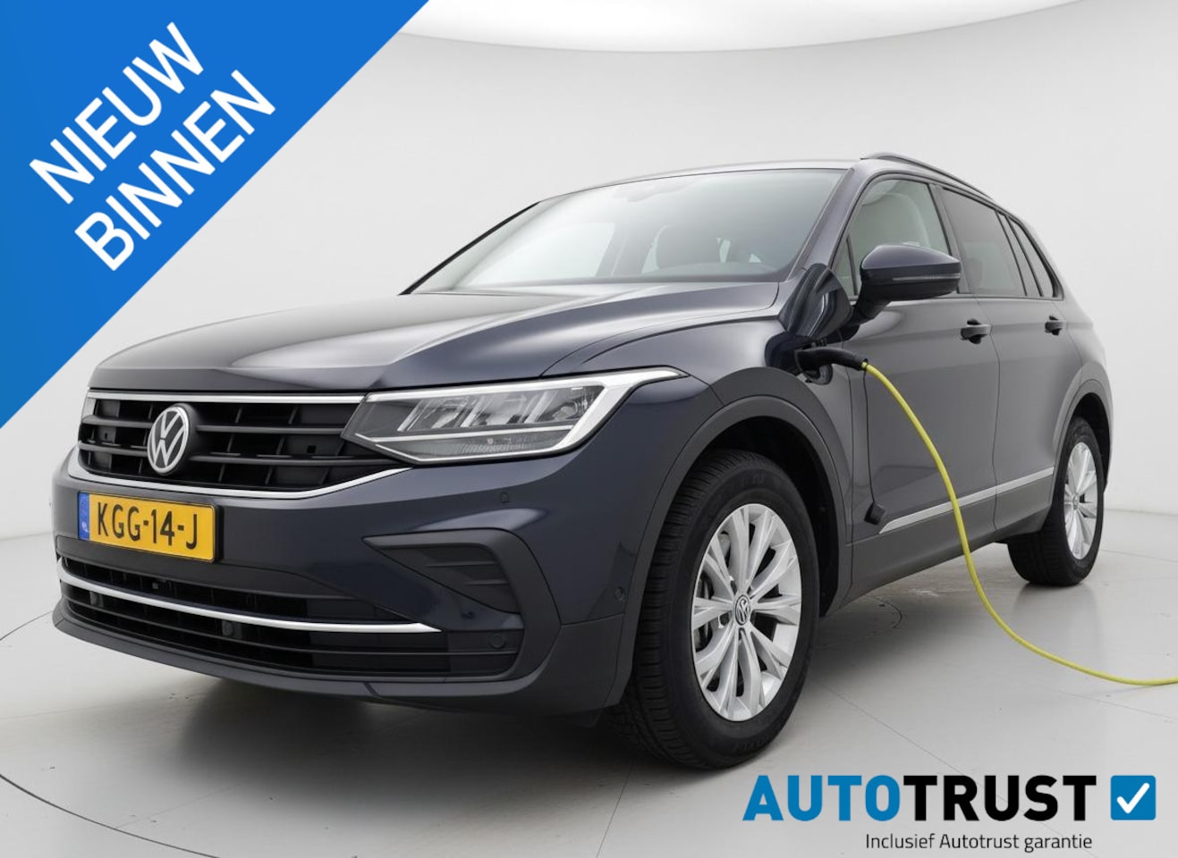 Volkswagen Tiguan - 1.4 TSI Plug-in Hybrid Business+ ADAP CRUISE NAV - AutoWereld.nl