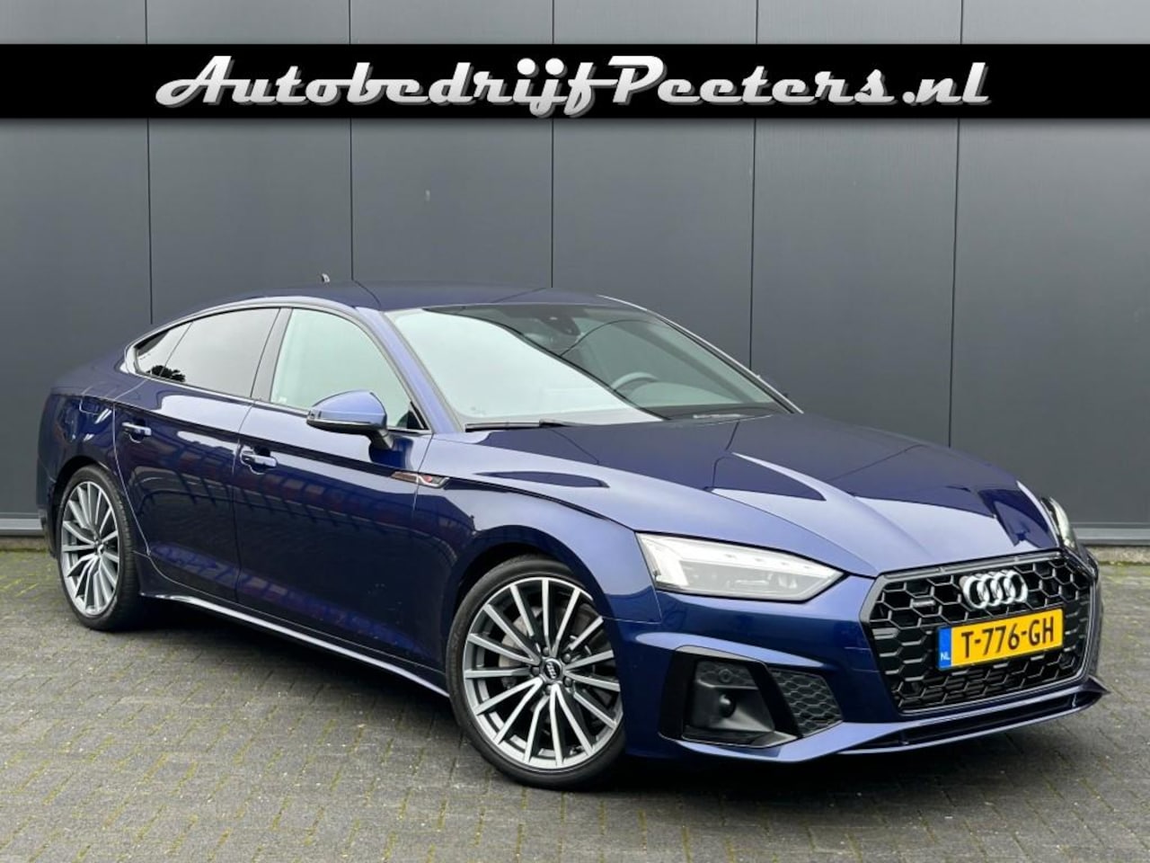Audi A5 - SB 45 TFSI 265pk S-Line ACC V-cockpit Leder LED Matrix Camera Carplay - AutoWereld.nl