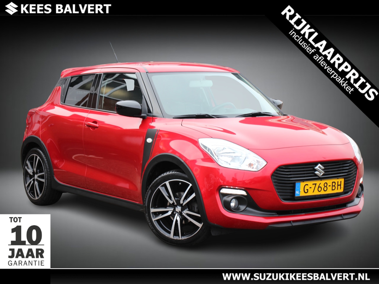 Suzuki Swift - 1.2 Sportline | Trekhaak | Carplay/Android auto | 10 jaar Garantie | - AutoWereld.nl