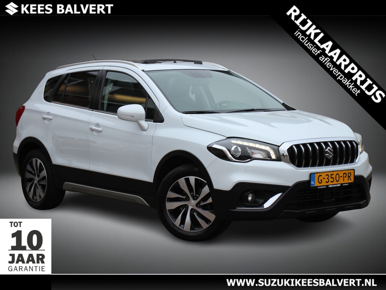 Suzuki S-Cross - 1.4 Boosterjet Stijl/Style | Opendak | Trekhaak | 10 jaar Garantie | - AutoWereld.nl