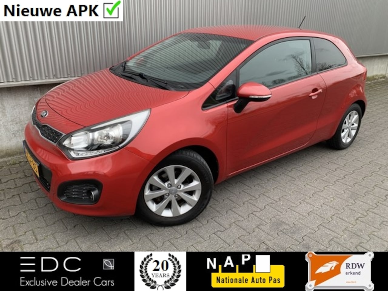 Kia Rio - 1.2 CVVT Navi | Clima | Cruise | Parkeersensoren | Trekhaak | NAP Etc. - AutoWereld.nl