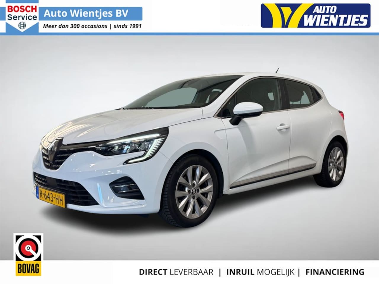 Renault Clio - 1.0 TCe | Intens 5-Drs | Airco-Ecc | Navi | Camera - AutoWereld.nl