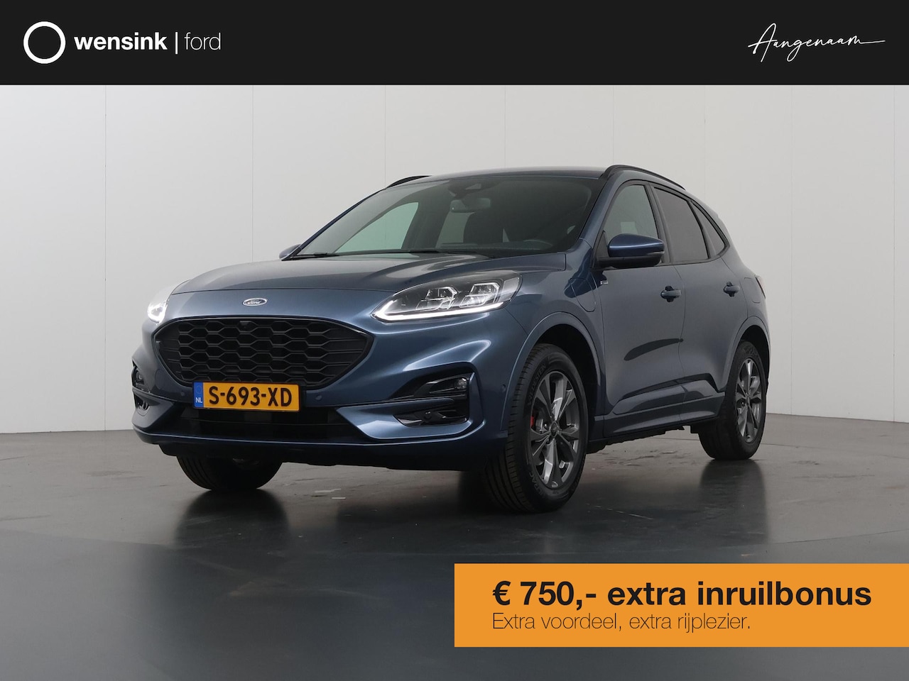 Ford Kuga - 2.5 PHEV ST-Line X | Elektr. Trekhaak | Winterpakket | Cruise Control Adaptief | Navigatie - AutoWereld.nl