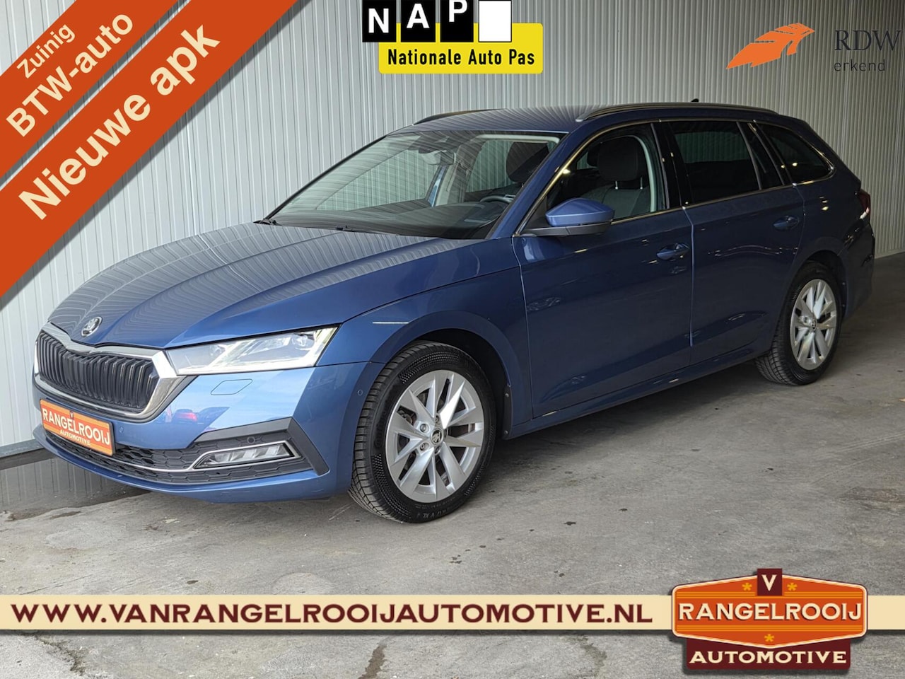 Skoda Octavia Combi - 1.0 TSI Business Edition Plus 1.0 TSI Business Edition Plus, ACC, LED kopl., stoel- / stuurverw. - AutoWereld.nl