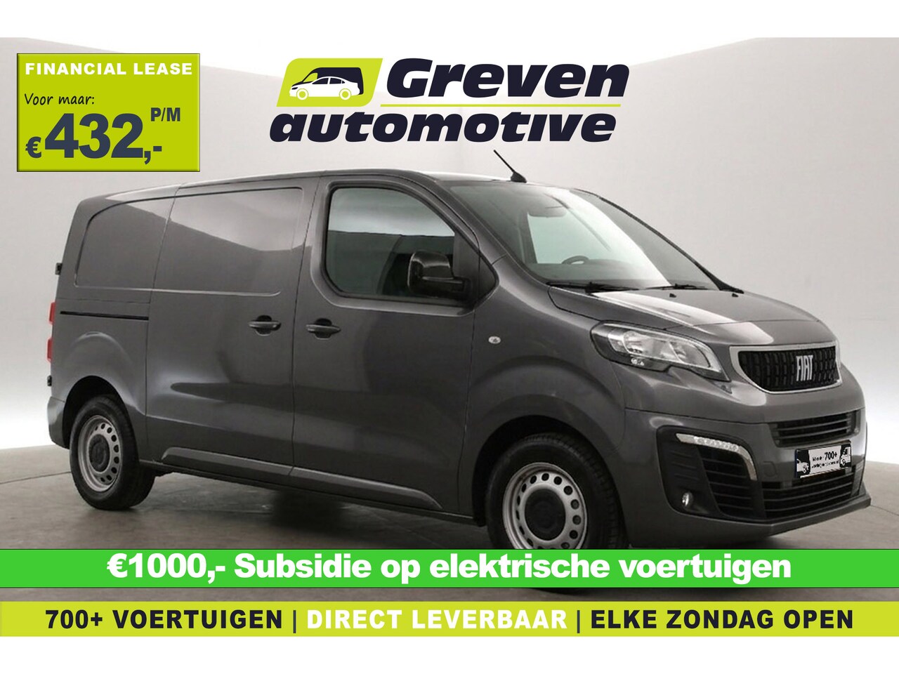 Fiat E-Scudo - L2H1 75 kWh | VERWACHT | Elektrisch | Airco | Cruise - AutoWereld.nl