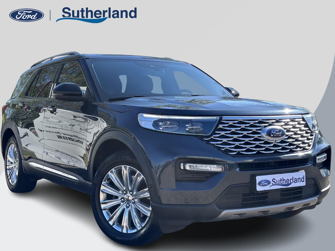 Ford Explorer - 3.0 V6 EcoBoost PHEV Platinum 457pk | 7 persoons | Trekhaak | Panoramadak | BTW verrekenba - AutoWereld.nl