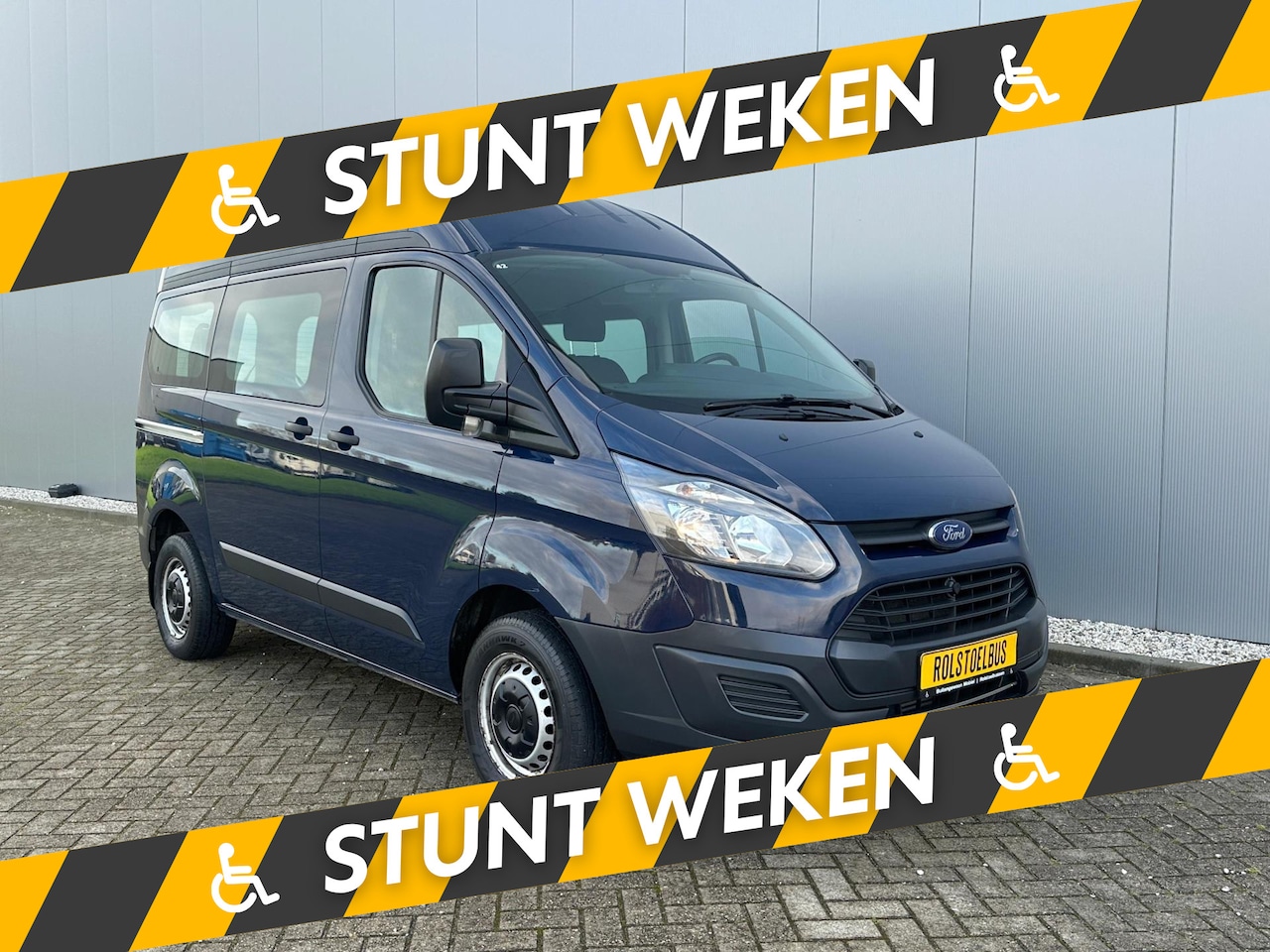 Ford Transit Custom - 2.0 Rolstoelbus Rolstoelzitplaats Rolstoellift - AutoWereld.nl