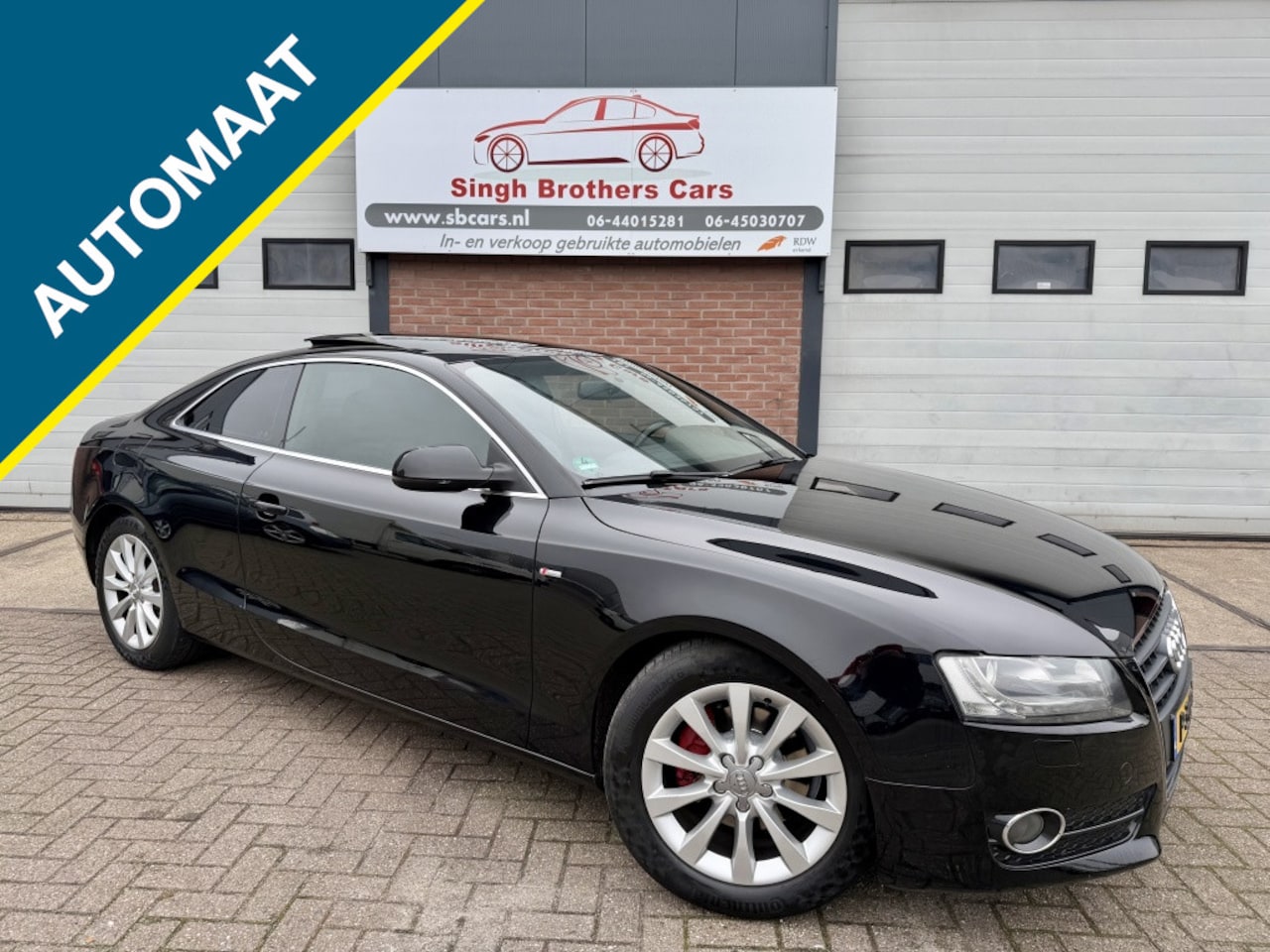 Audi A5 Coupé - 2.0 TFSI S-LINE DAK LEER NAVI XENON INRUIL MOG - AutoWereld.nl
