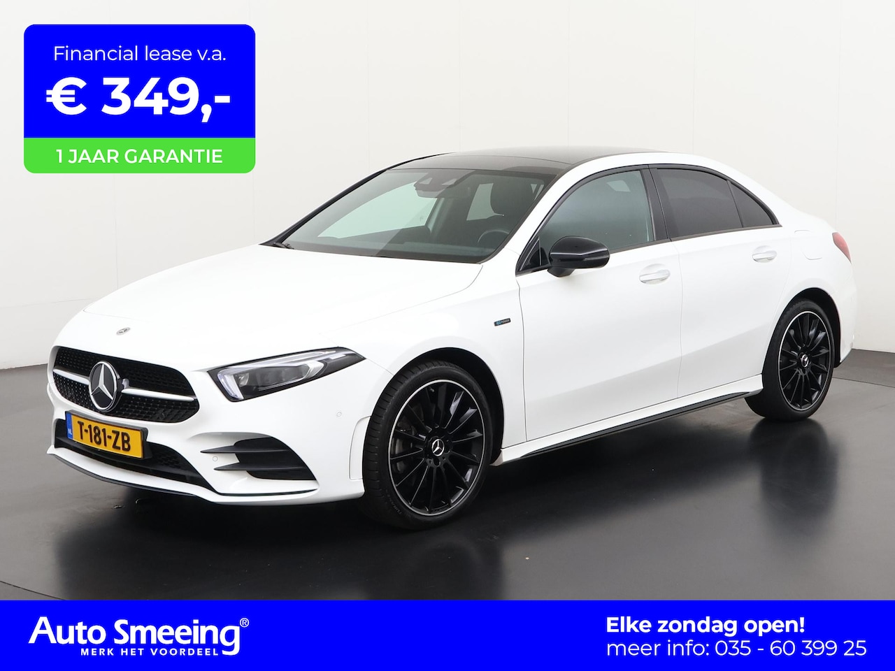 Mercedes-Benz A-klasse - 250e AMG Night | Panoramadak | Widescreen | Camera | Zondag open! - AutoWereld.nl