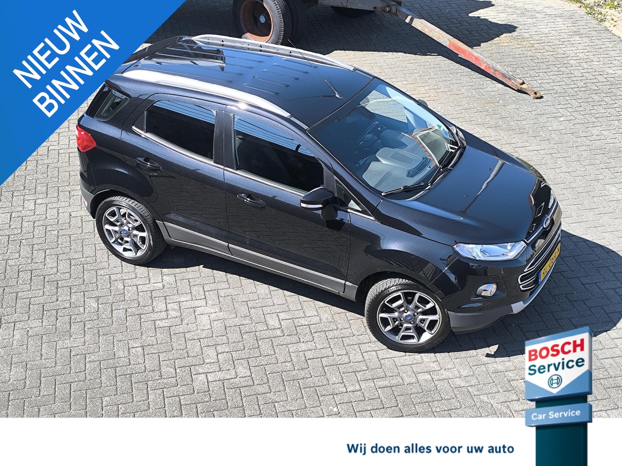 Ford EcoSport - 1.0 EcoBoost Titanium Trekhaak, All season banden, climate + cruise control, Sony Audio, N - AutoWereld.nl
