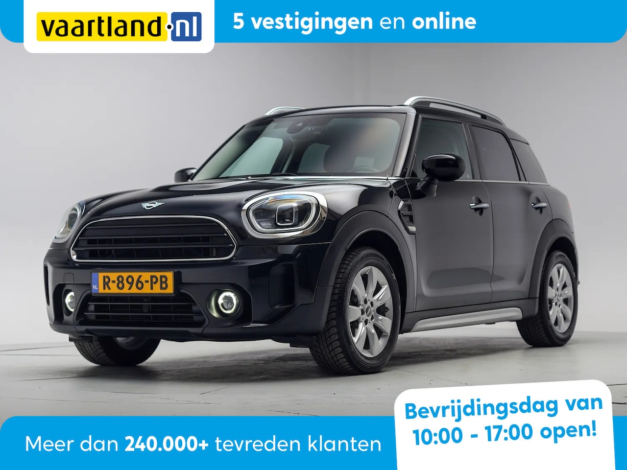 MINI Countryman - 1.5 Cooper Business Ed. Aut. [ Apple / Android LED Navi prof. Sportstoelen Half-leder ] - AutoWereld.nl