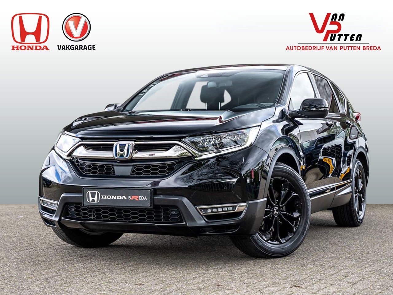 Honda CR-V - 2.0 Full Hybrid Black Edition | Afneembare trekhaak | Navigatie | Adaptieve cruise control - AutoWereld.nl