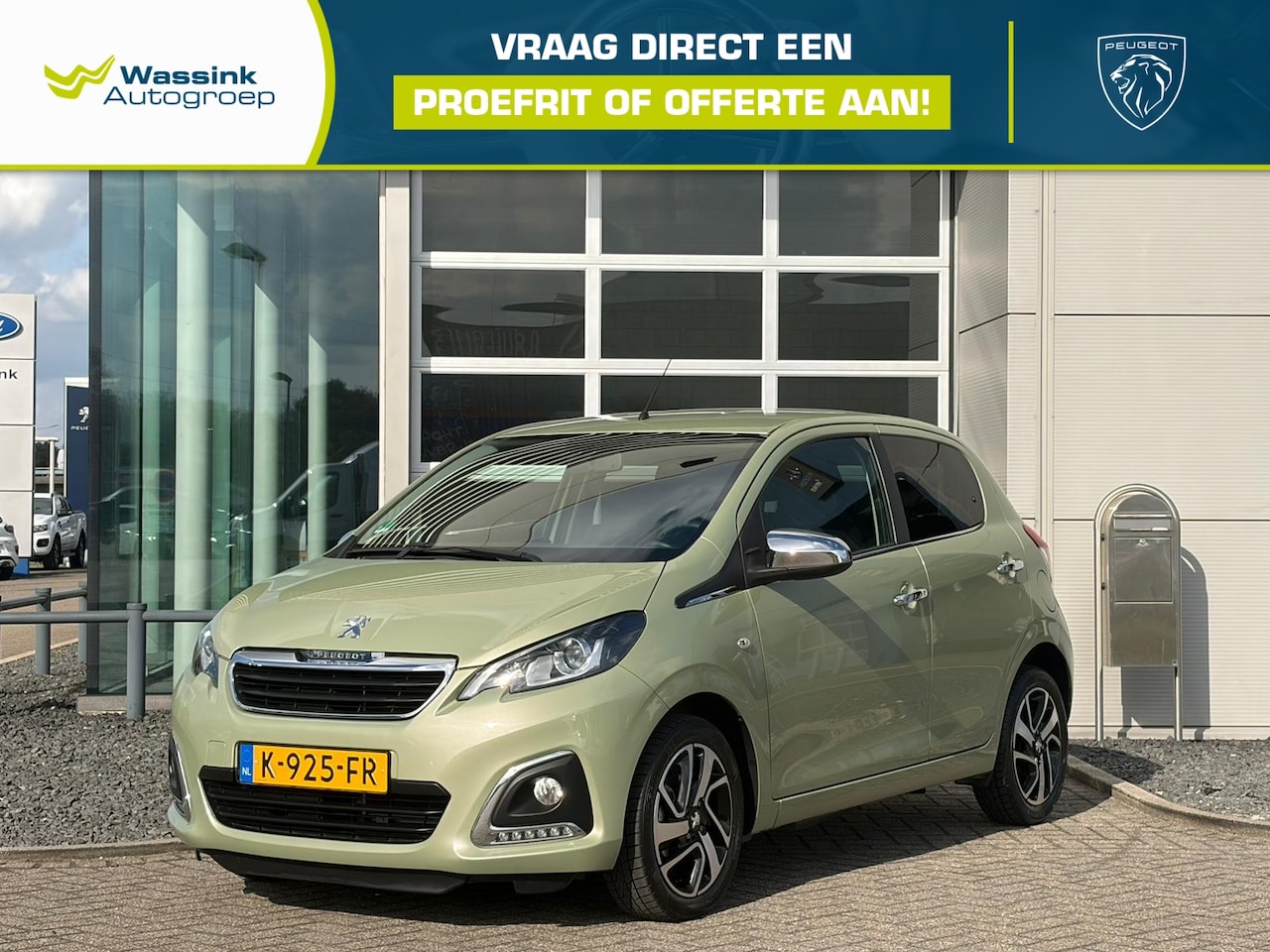 Peugeot 108 - 1.0 e-VTi 72pk 5D Allure | All Season Banden | Bluetooth Carkit - AutoWereld.nl
