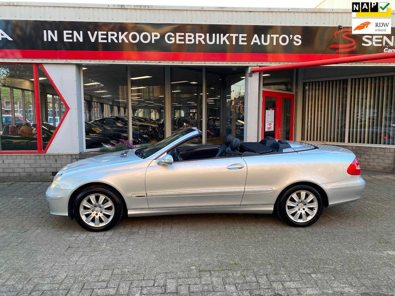 Mercedes-Benz CLK-klasse Cabrio - 200 Kompr Aut - Nieuwstaat ! - AutoWereld.nl