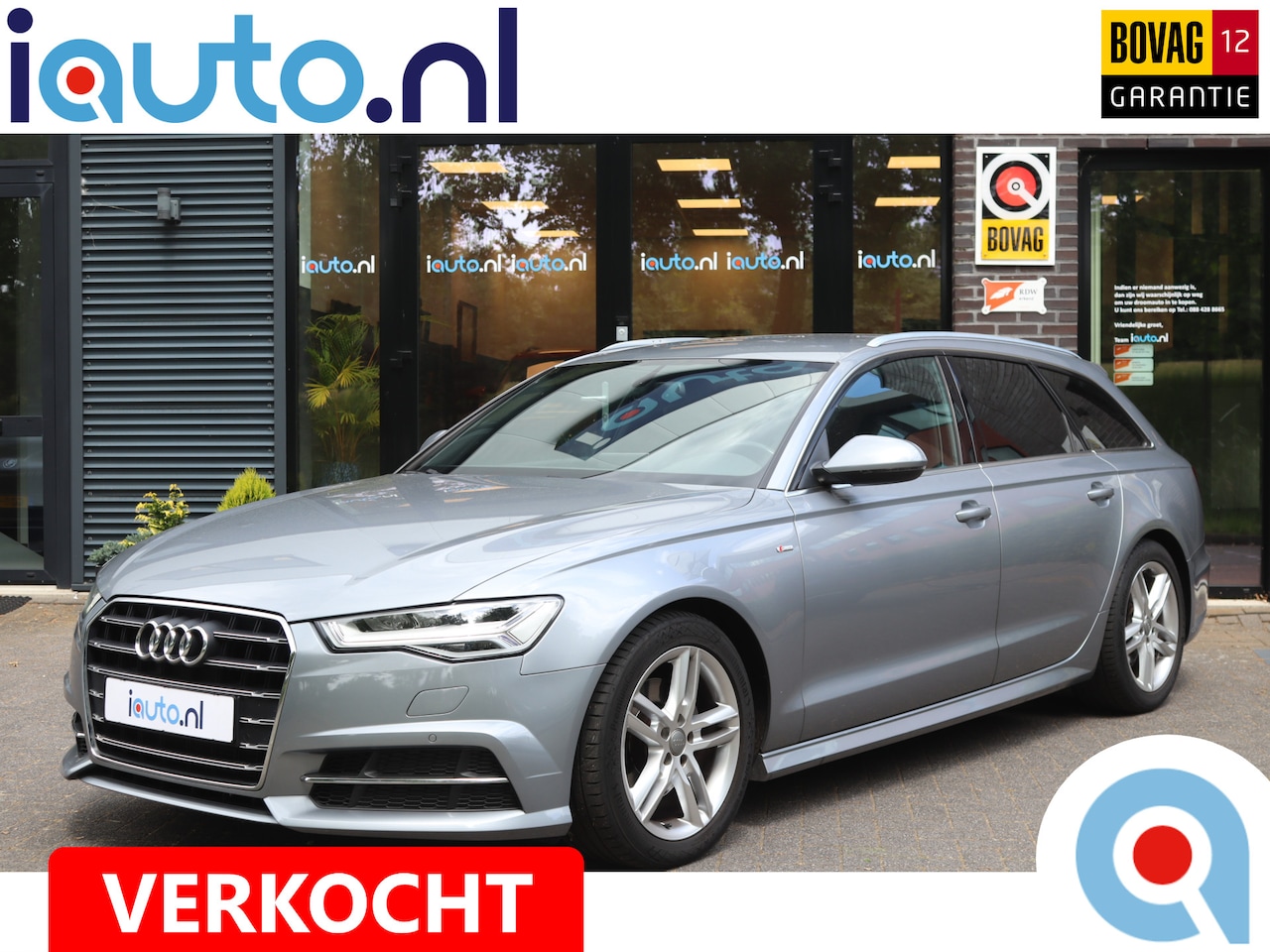 Audi A6 Avant - 1.8 TFSI ultra Advance Sport S-Line/Navi Plus/LED/CrC/Ecc/Leder/Elek. klep/18" - AutoWereld.nl