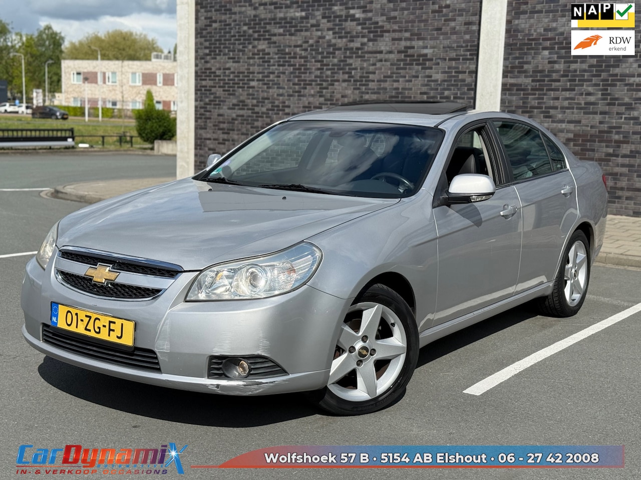 Chevrolet Epica - 2.5i Executive | Leer | Automaat | Schuifdak | Navi | APK 2027 - AutoWereld.nl