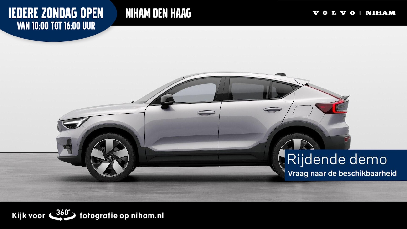 Volvo EC40 - SINGLE MOTOR EXTENDED RANGE ULTRA 82 kWh -PANO.DAK|HARMAN/KARDON|PIXEL.LED|360°CAM|20" - AutoWereld.nl