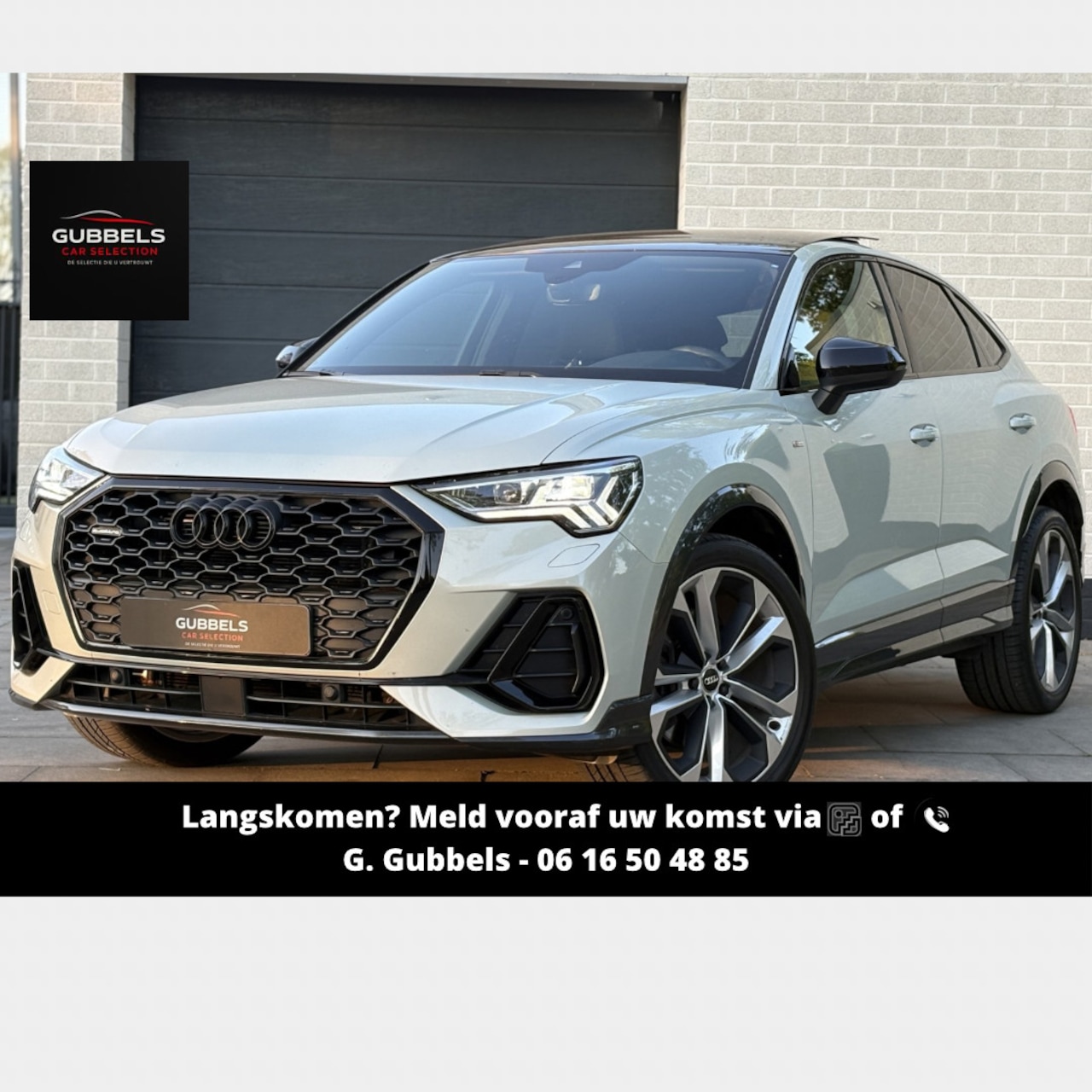 Audi Q3 Sportback - 45 TFSI quattro edition one 3x S-Line Pano | Camera | Matrix - AutoWereld.nl