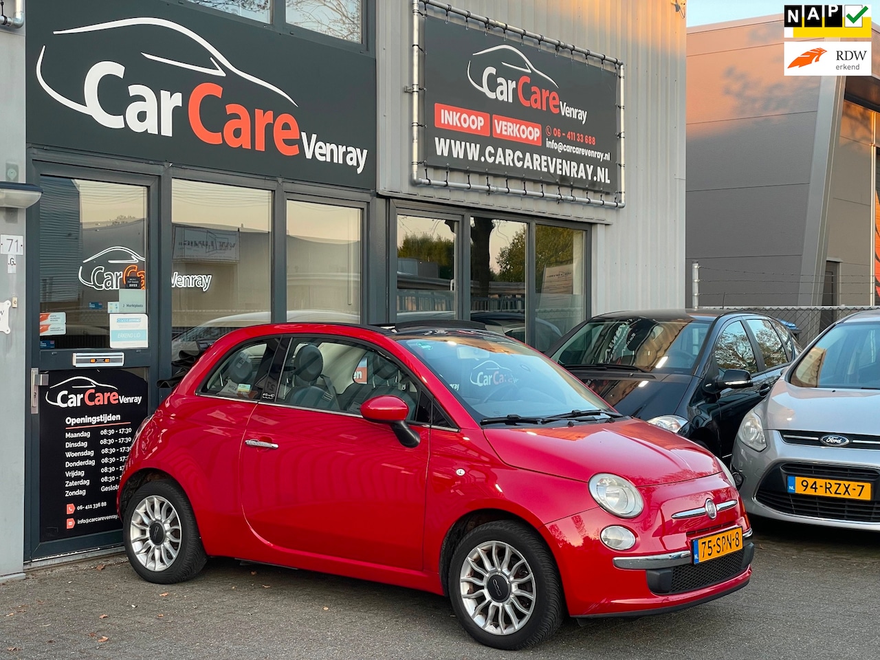 Fiat 500 C - 0.9 TwinAir Lounge|APK11-2026|CABRIO|AIRCO|NAP - AutoWereld.nl
