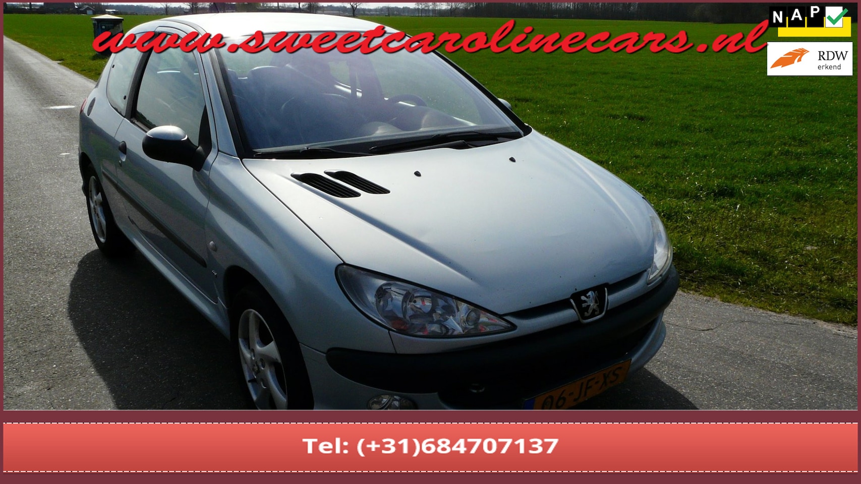 Peugeot 206 - 1.6-16V XS Premium 1.6-16V XS Premium,Clima,Elec.pakket,Leder,Lmv's! - AutoWereld.nl