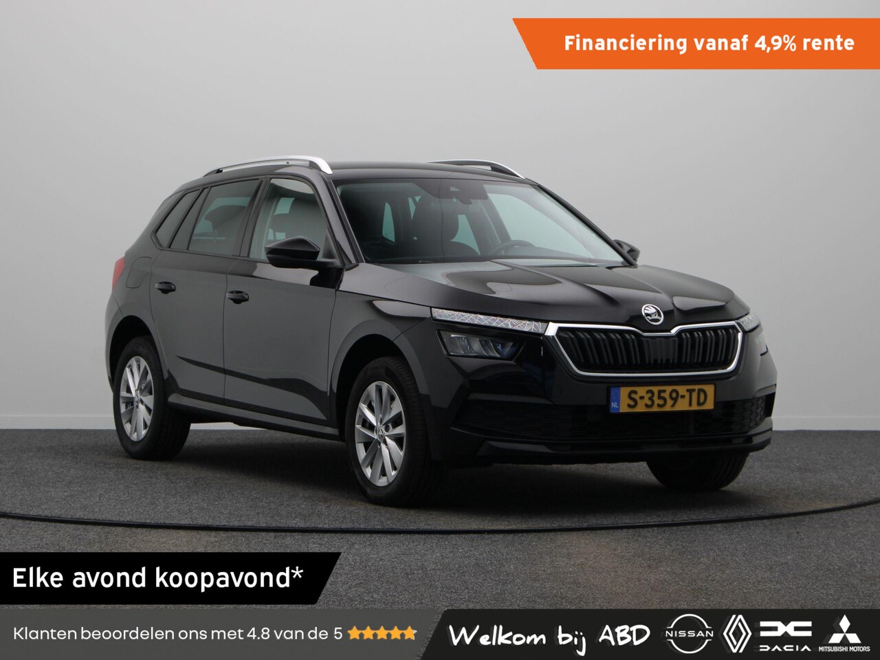 Skoda Kamiq - 1.0 TSI 110pk Ambition | Apple Carplay & Android Auto | Lichtmetalen velgen | Parkeersenso - AutoWereld.nl