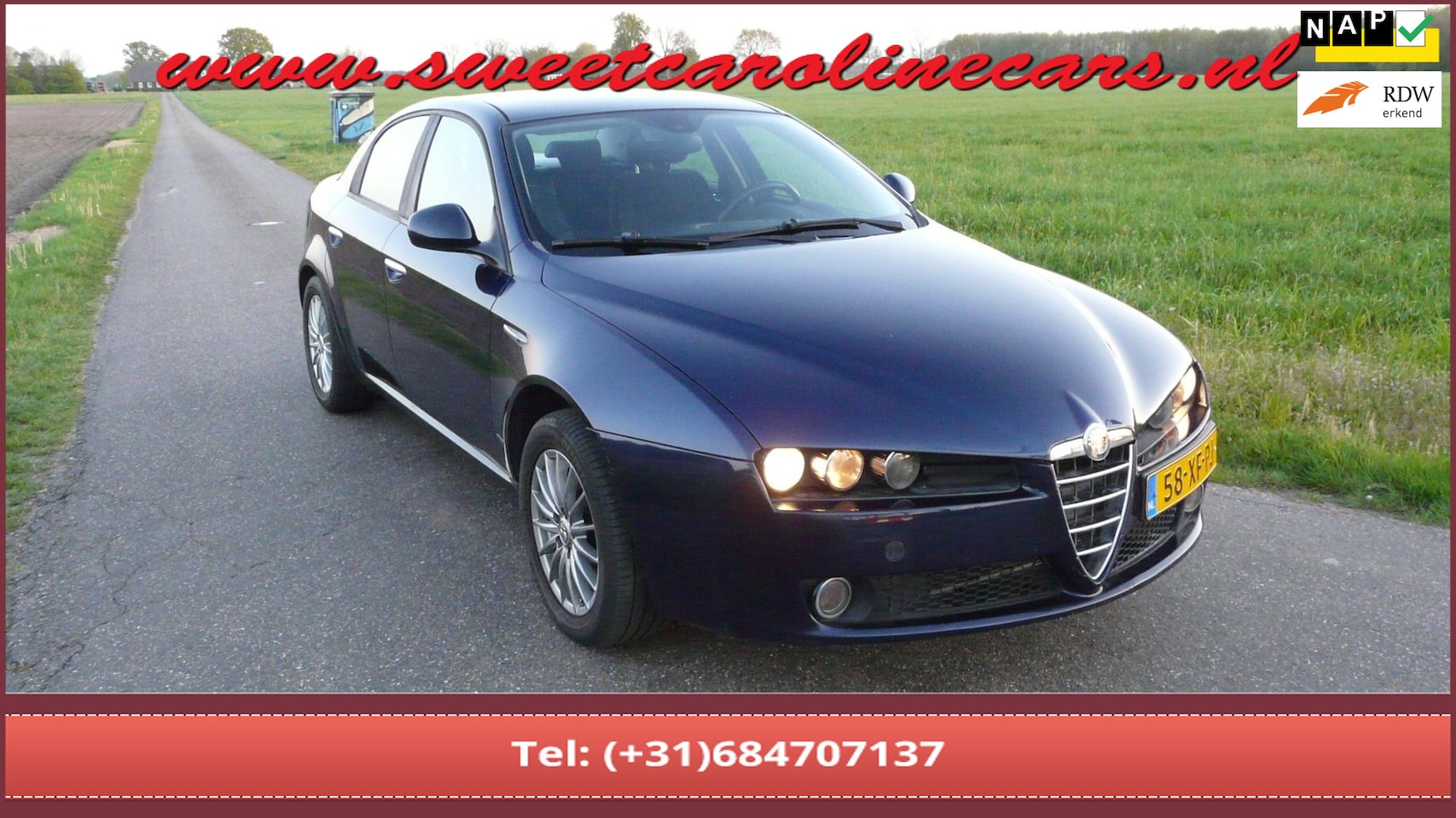 Alfa Romeo 159 - 2.2 JTS Business 2.2 JTS Business,Leder,Lmv's,...VOL! - AutoWereld.nl