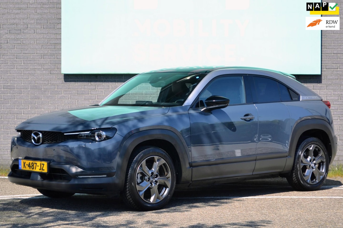 Mazda MX-30 - E-SkyActiv 145 First Edition 36 kWh SOH91% Cruise LED CarPlay - AutoWereld.nl