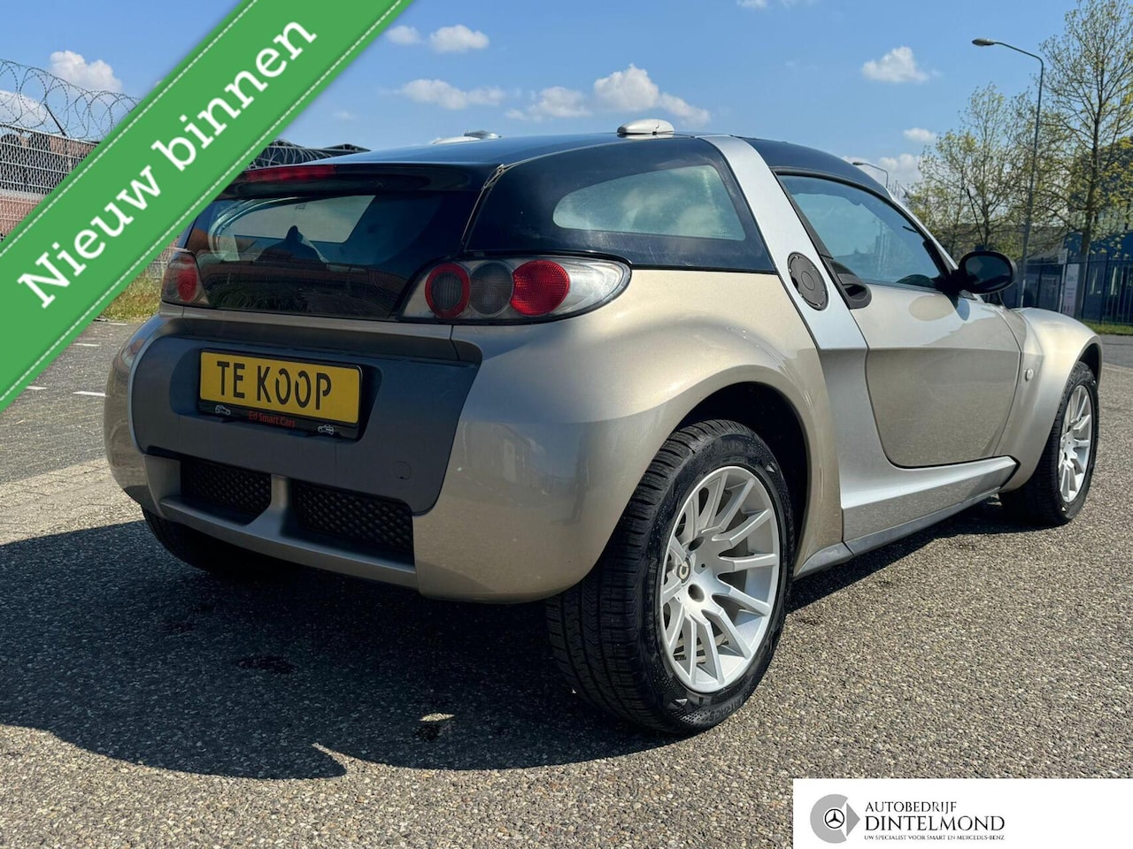 Smart Roadster Coupé - 82pk, lederpakket, lage km stand ! - AutoWereld.nl