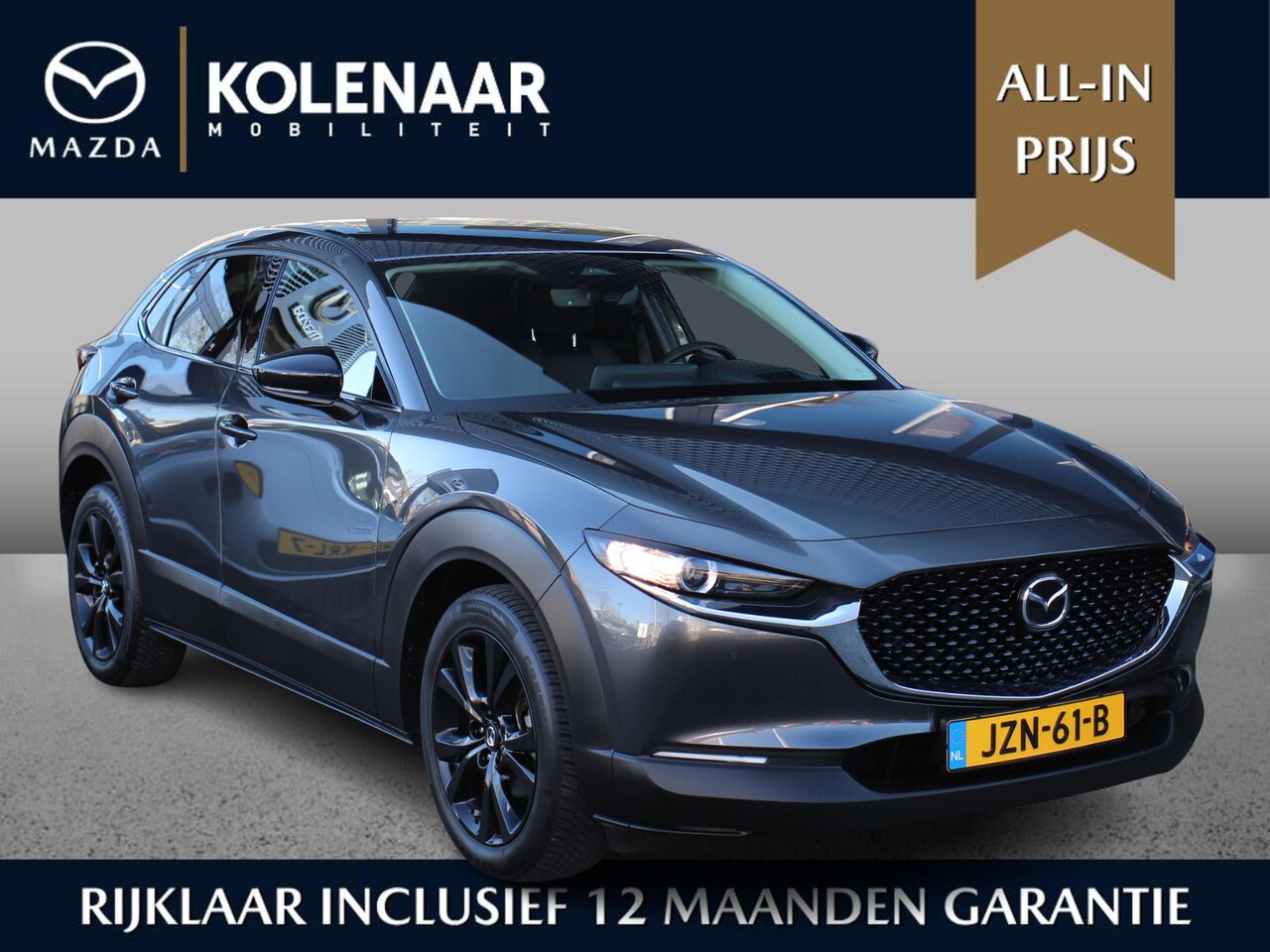 Mazda CX-30 - Homura 2.5 automaat e-Sky-G 140pk /Dealeronderhouden/Navi/HUD/Keyless/CarPlay/18 inch LMV - AutoWereld.nl