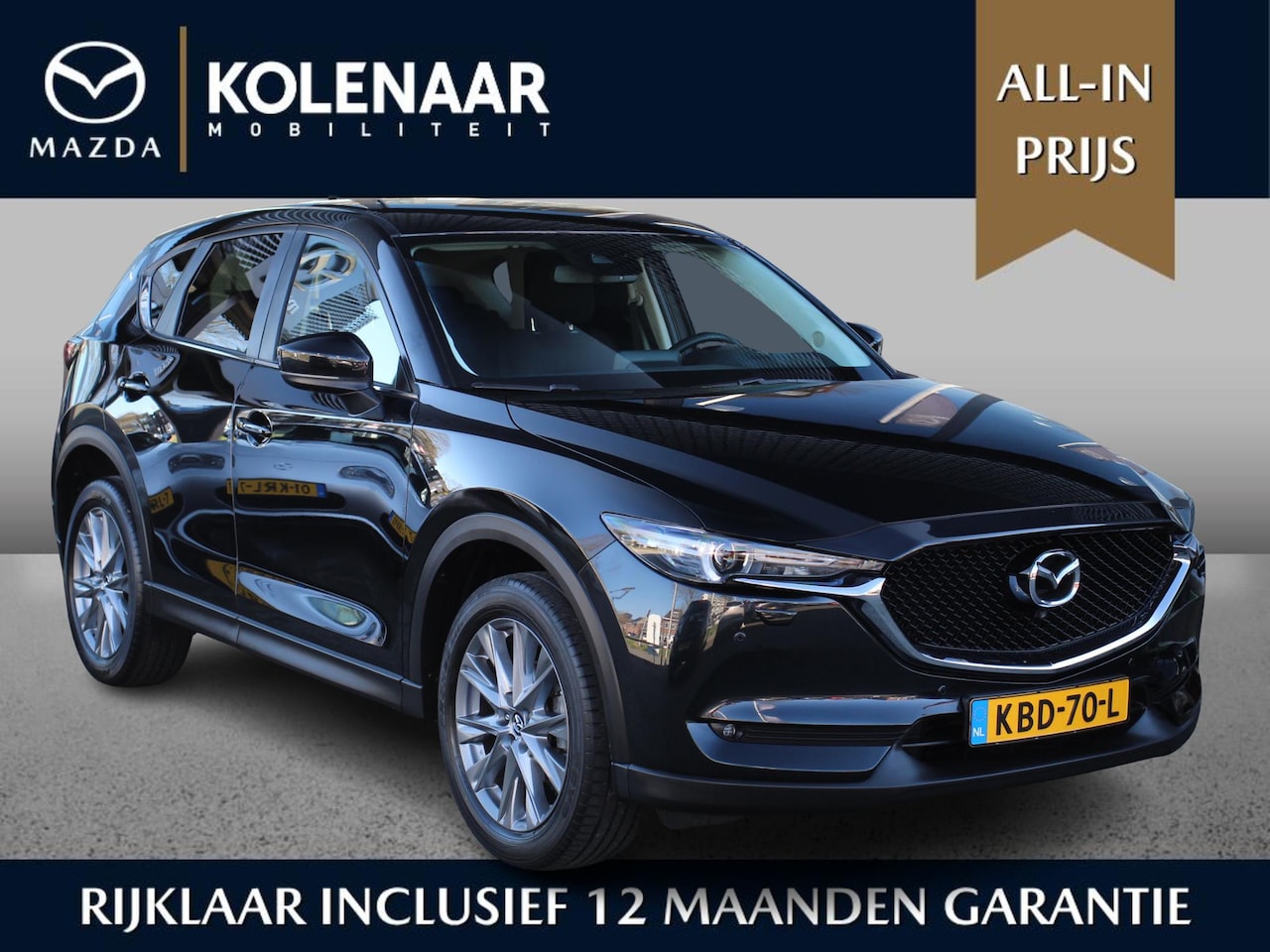 Mazda CX-5 - Comfort 2.5 Automaat Sky-G 194pk /i-Activsense/Dealeronderhouden/Afn. Trekhaak/Navi/HUD/Ai - AutoWereld.nl