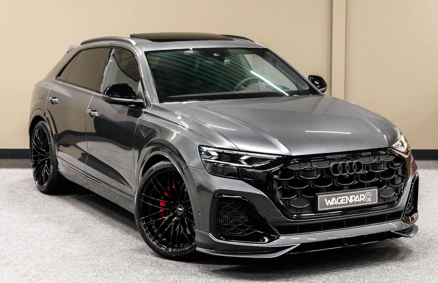Audi Q8 - 60 TFSIe ABT AERO PACK 4W-STURING.MASSAGE.HEADUP.VOLLL - AutoWereld.nl
