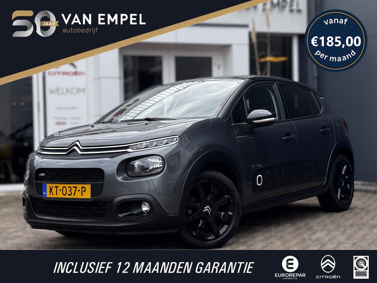 Citroën C3 - 1.2 PureTech S&S Shine | 110 PK | Camera | Citroën dealer onderhouden | NL-Auto| Navigatie - AutoWereld.nl