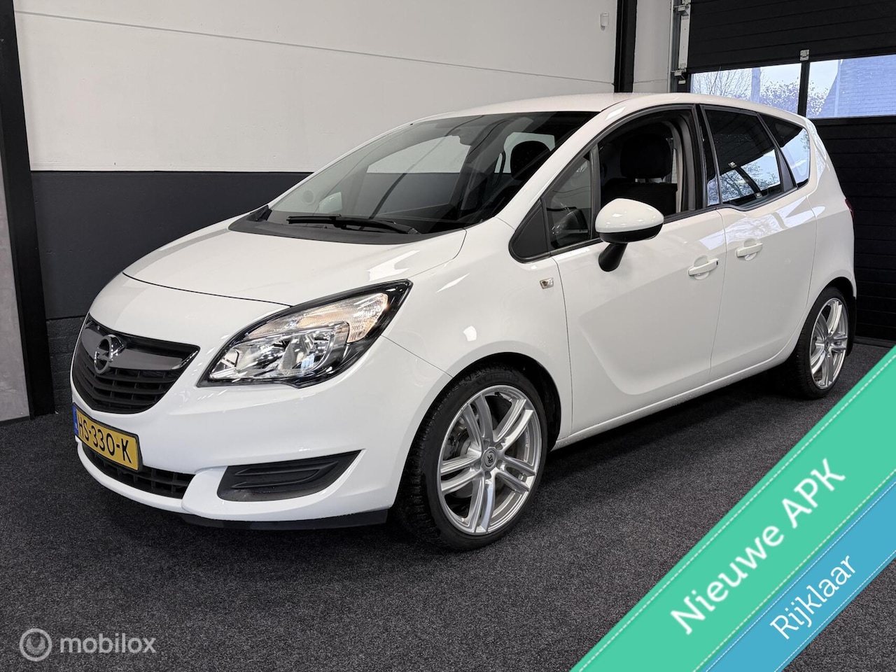 Opel Meriva - 1.4 Turbo Blitz AUTOMAAT / NEDERLANDSE AUTO MET NAP / TREKHAAK / STOEL + STUURVERWARMING - AutoWereld.nl
