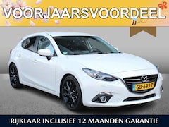 Mazda 3 - 3 2.0 GT-M/ /Dealeronderhouden/Trekhaak/Navi/HUD/Keyless/Leder/Achteruitrijcamera