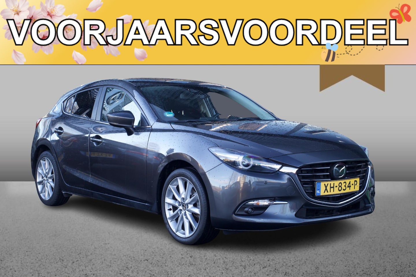 Mazda 3 - GT-M 2.0 Sky-G 120pk /1e eigenaar/Dealeronderhouden/Trekhaak/Navi/HUD/Airco/Keyless/Leder - AutoWereld.nl