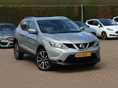 Nissan Qashqai - 1.2 Tekna Panoramadak / 360Camera / 18'' / Leder / Keyless / DAB / Cruise Control / Naviga