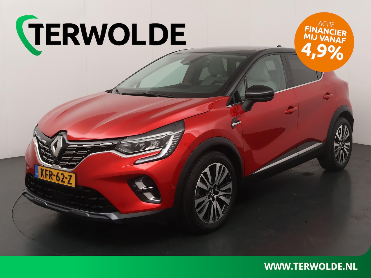 Renault Captur - TCe 140 EDC GPF Initiale Paris | AUTOMAAT | Schuif- / kanteldak | Lederen Bekl. | BOSE Aud - AutoWereld.nl