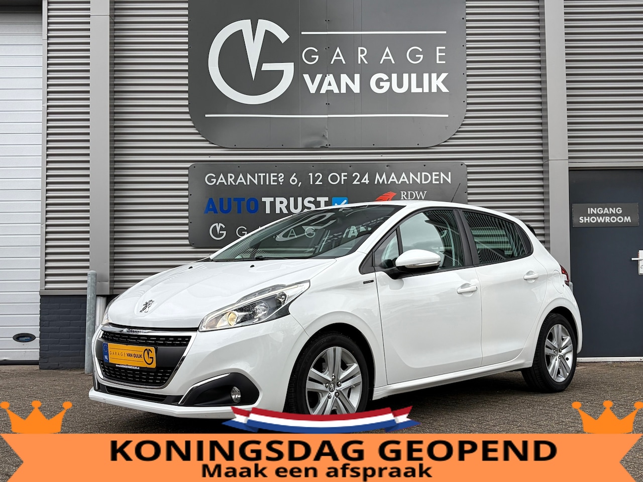 Peugeot 208 - 1.2 PureTech Signature 83PK Navi,Airco,Cruise,Isofix,Carplay,ElektrRamen+Spiegels,Pdc,Blue - AutoWereld.nl