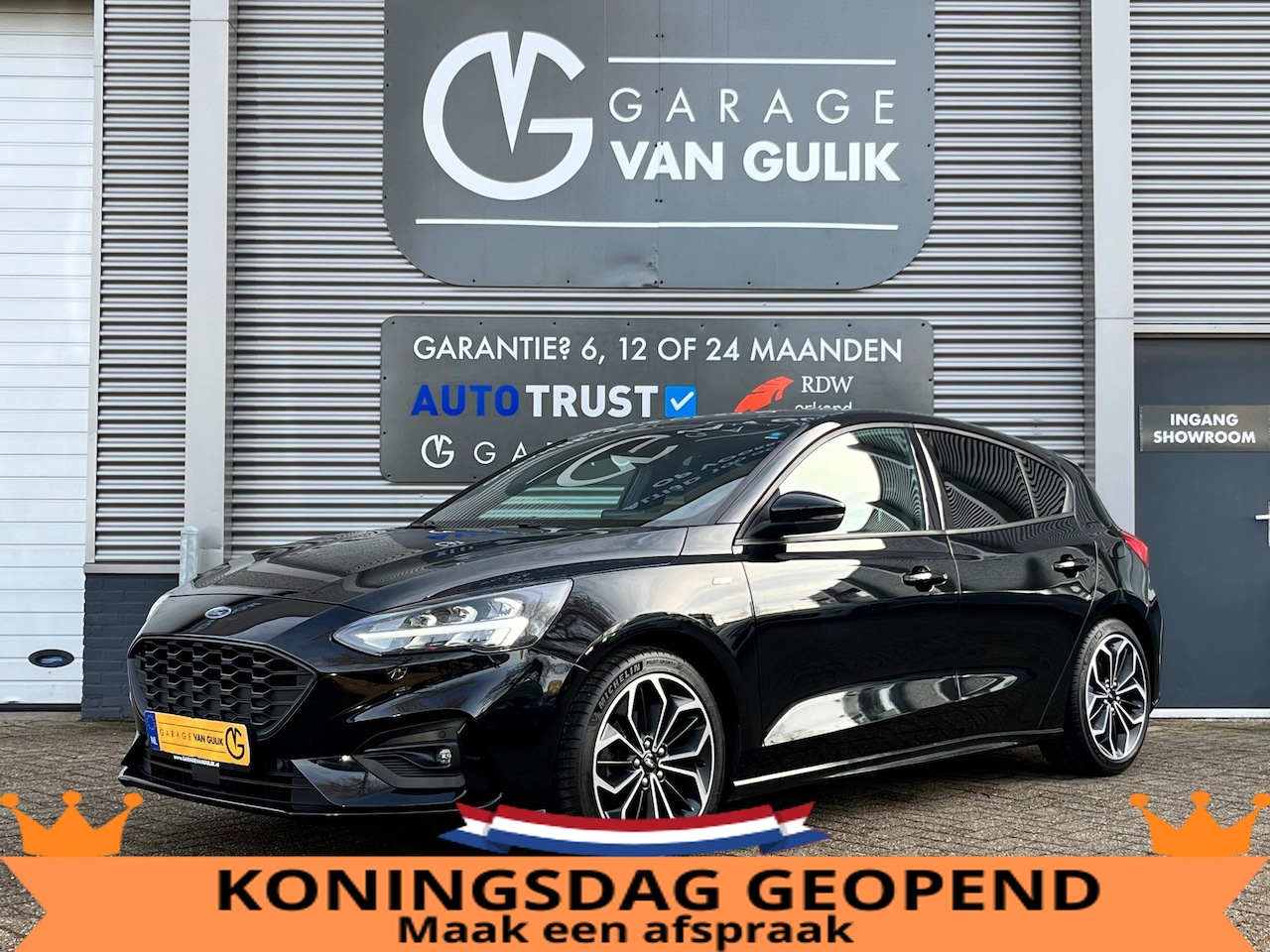 Ford Focus - 1.5 EcoBoost ST Line 150PK Automaat,Navi,Clima,Cruise,Isofix,Carplay,ElektrRamen+Spiegels, - AutoWereld.nl